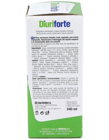 Diuriforte Jarabe 240Ml. de Santiveri