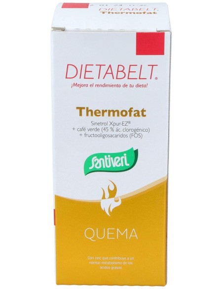 Dietabelt Quema Thermofat 240Ml. de Santiveri