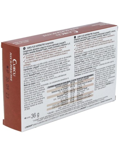 Curcu Flex Superactive 48Comp. de Santiveri