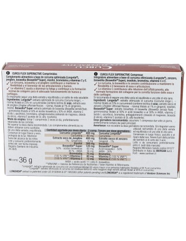 Curcu Flex Superactive 48Comp. de Santiveri