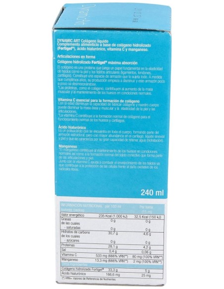 Dynamicart Colageno 240Ml. de Santiveri
