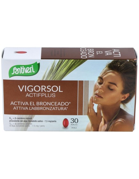 Vigor Sol Actif Plus 30Perlas de Santiveri
