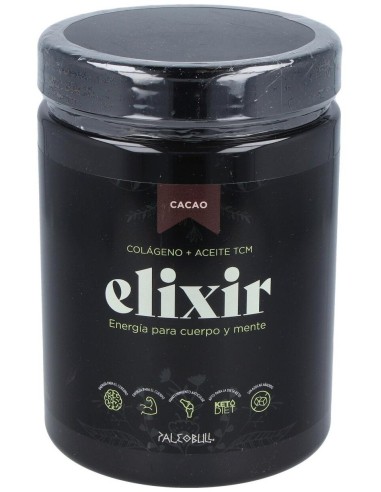 Paleobull Elixir Colageno+Aceitetcm Chocolat 450Gr de Paleobull
