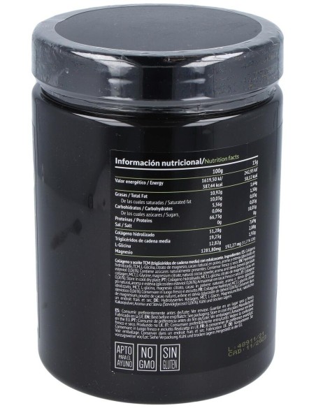 Paleobull Elixir Colageno+Aceitetcm Chocolat 450Gr de Paleobull