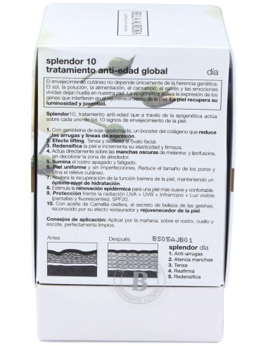 Splendor 10 Dia Crema 50Ml. de Bella Aurora