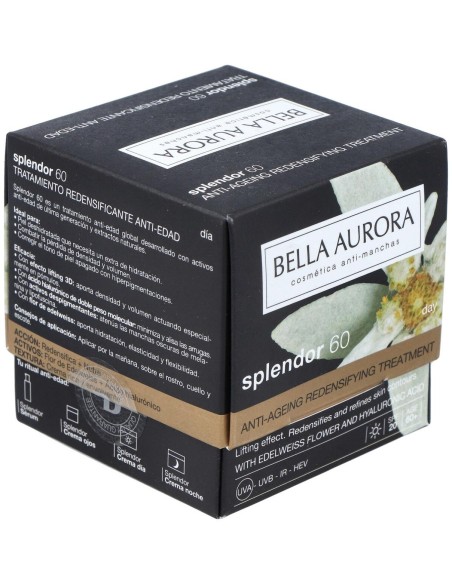 Splendor +60 Dia Crema Redensificante 50Ml. de Bella Aurora
