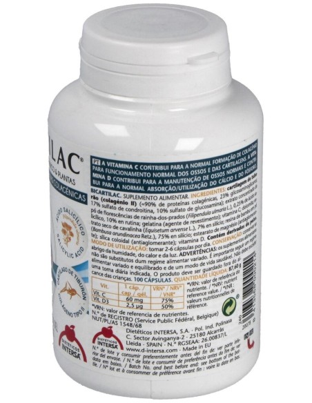 Bicartilac 100Cap. de Intersa
