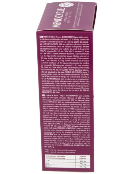 Menocycle 60 Perlas de Intersa