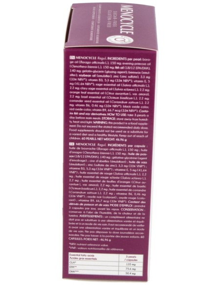 Menocycle 60 Perlas de Intersa