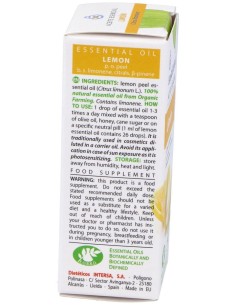 Aceite Esencial Limon Bio 10 Ml # de Esential Aroms 2