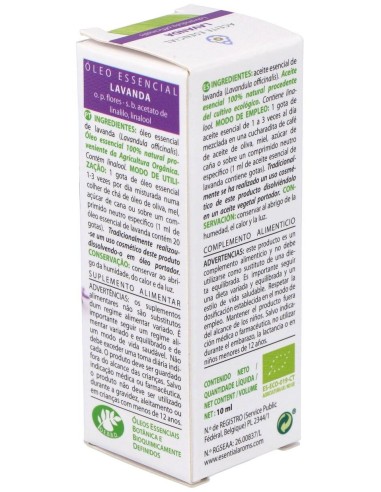Lavanda Aceite Esencial 10Ml. Bio de Esential Aroms