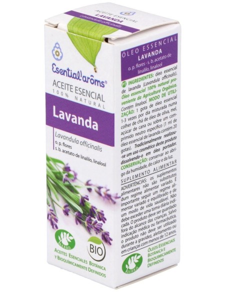 Lavanda Aceite Esencial 10Ml. Bio de Esential Aroms