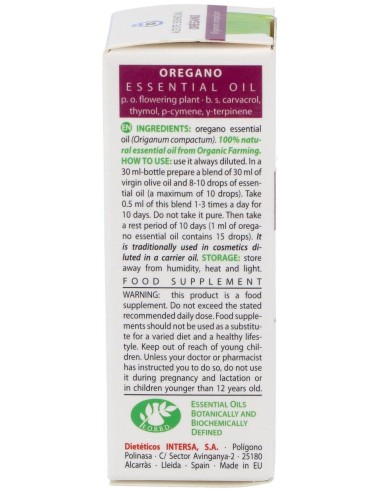 Aceite Esencial Oregano Bio 10 Ml de Esential Aroms