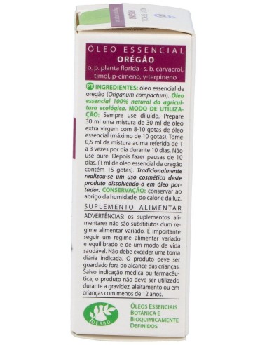 Aceite Esencial Oregano Bio 10 Ml de Esential Aroms