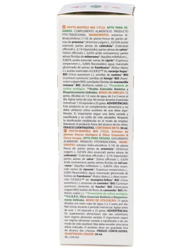 Phyto-Bipole Mix-Cycle (Ciclo Menstrual) 50Ml. de Phytobiopole