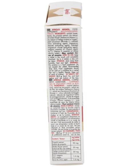 Aringil 30 Comprimidos de Intersa