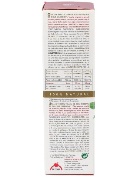 Lycorose (Rosa Mosqueta Seleccion) 100Ml. de Esential Aroms