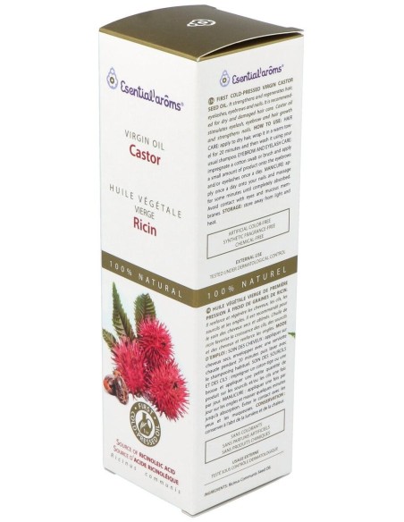 Aceite Vegetal Ricino 100 Ml de Esential Aroms