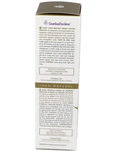 Aceite Vegetal Ricino 100 Ml de Esential Aroms