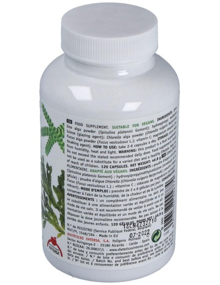 Triple Alga 120Cap. de Intersa