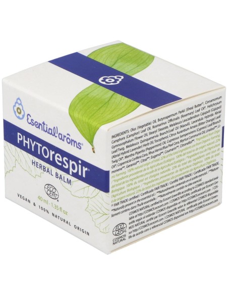 Phytorespir Balsamo Herbal 40 Ml de Esential Aroms