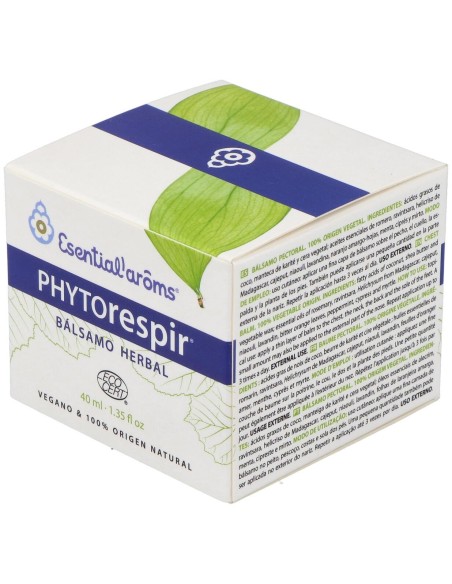 Phytorespir Balsamo Herbal 40 Ml de Esential Aroms