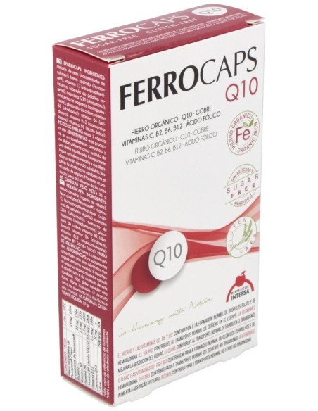 Ferrocaps Q10 60Cap. de Intersa