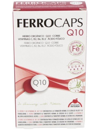 Ferrocaps Q10 60Cap. de Intersa