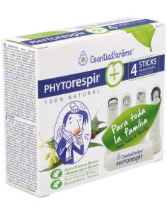 Phytorespir Frasco 30Ml. + 4 Sticks Inhaladores de Esential Aroms 2