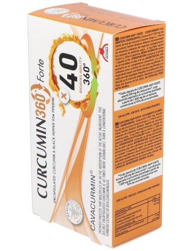 Curcumin 360º Forte 60 Capsulas de Intersa