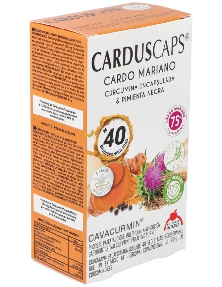 Cardus Caps - 60 Capsulas de Intersa