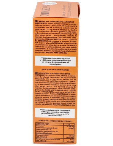 Cardus Caps - 60 Capsulas de Intersa