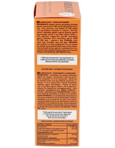 Cardus Caps - 60 Capsulas de Intersa