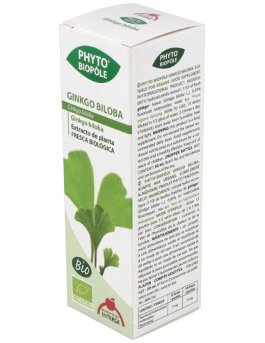 Phytobiopole Gingko Biloba 50 Ml Bio de Intersa