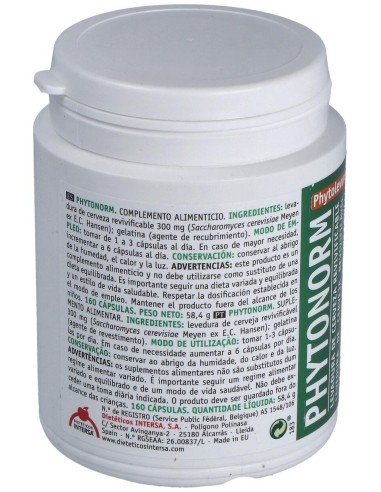 Phytonorm 160 Cap. de Intersa