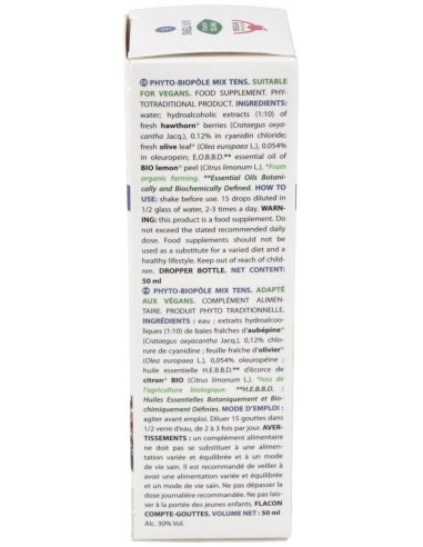 Phyto-Bipole Mix-Tens (Hipertens) 50Ml. de Phytobiopole