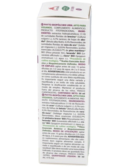 Phytobiopole Mix 4 Urin 50 Ml Bio de Intersa