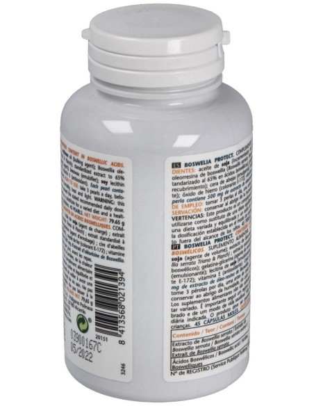 Boswelia Protect 500Mg. 45Perlas de Intersa