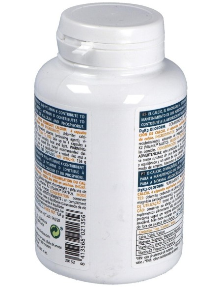 D3K2 Oloform 180 Comprimidos de Intersa