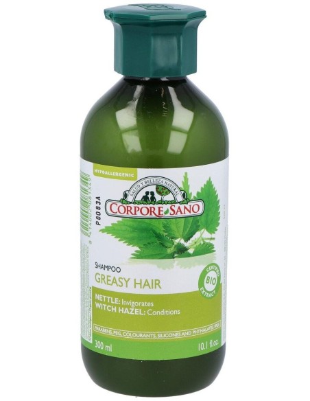 Champu Ortiga Hamamelis  Graso 300Ml de Corpore Sano
