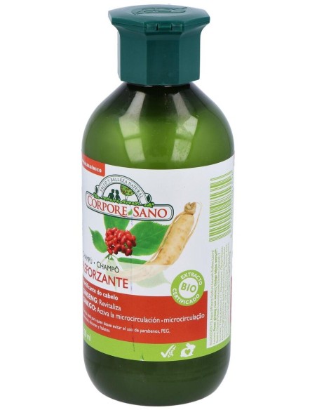 Champu Ginseng Y Ginkgo Reforzante 300Ml de Corpore Sano