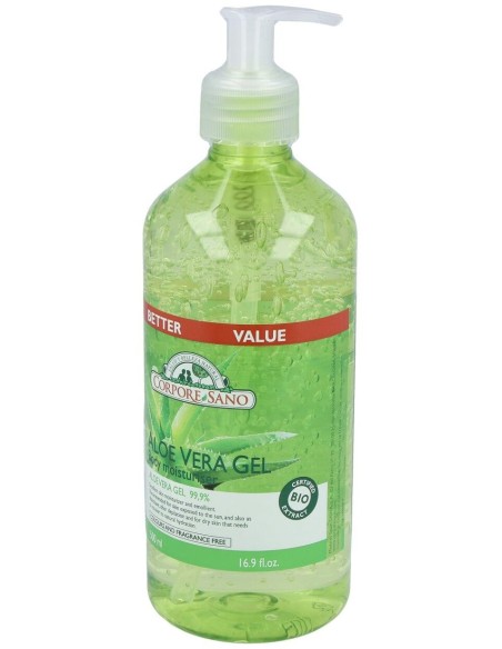 Gel Puro Aloe Vera 500Ml. Bio de Corpore Sano