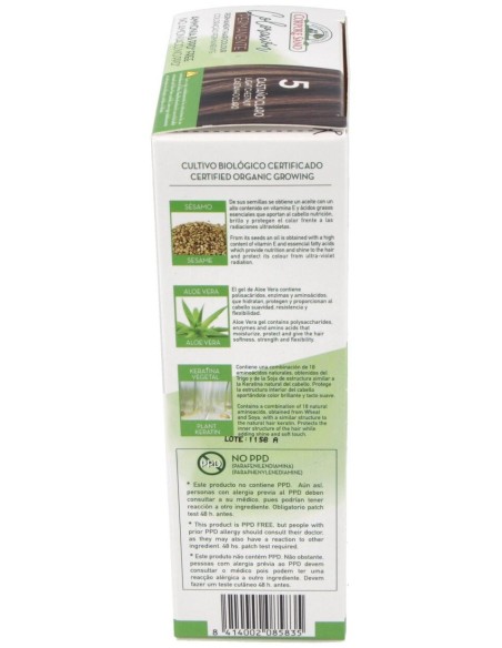 Tinte Castaño Claro (5) 140Ml. de Corpore Sano