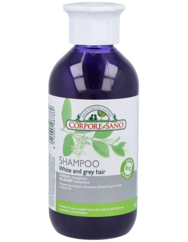 Champu Henna Blanco Y Gris 300Ml. de Corpore Sano