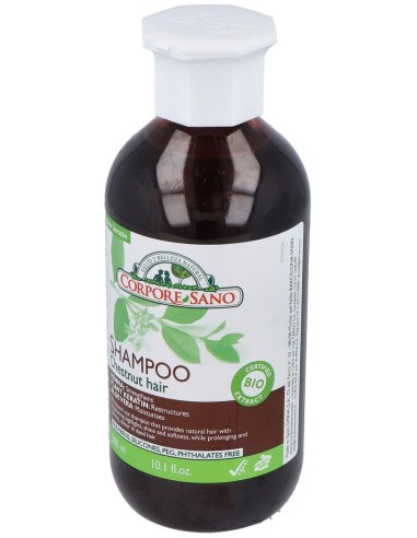 Champu Henna Castaño 300Ml. de Corpore Sano