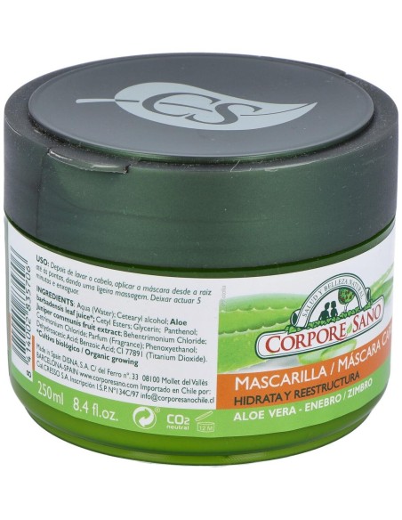 Mascarilla Capilar 250Ml. de Corpore Sano