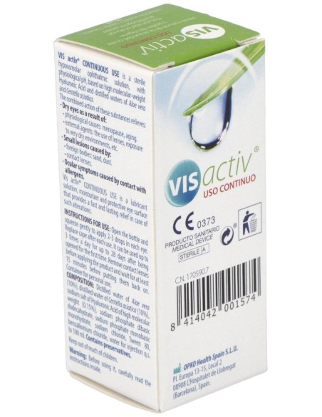 Vis Activ Uso Continuo 10Ml. de Pharmadiet