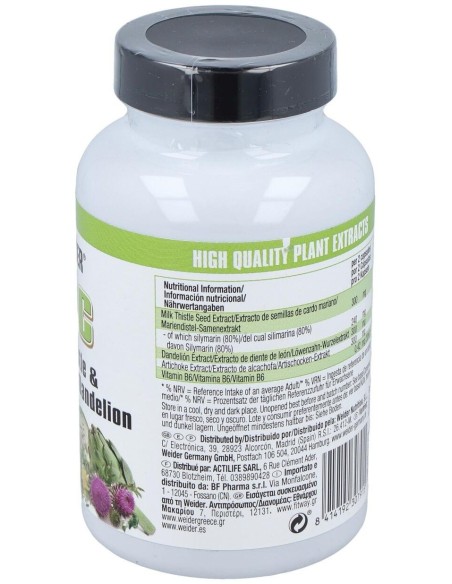 Weider Lpc (Protector Hepatico) 90Cap. de Weider