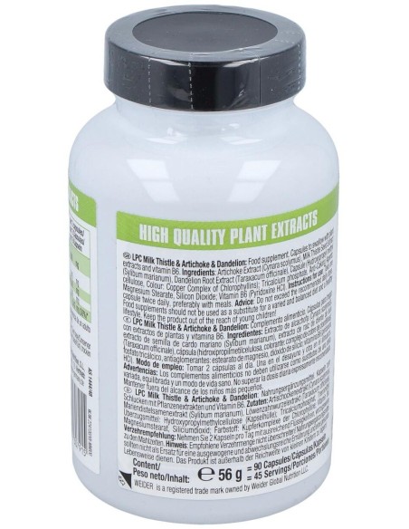 Weider Lpc (Protector Hepatico) 90Cap. de Weider