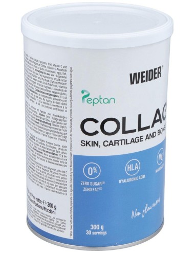 Weider Collagen Colageno+Ac. Hialur+Magnesio 300G de Weider
